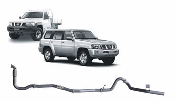 Redback Extreme Duty Exhaust for Nissan Patrol GU 3.0L (05/2000 - 10/2016) - Brixton 4x4 - Buy Online Now!